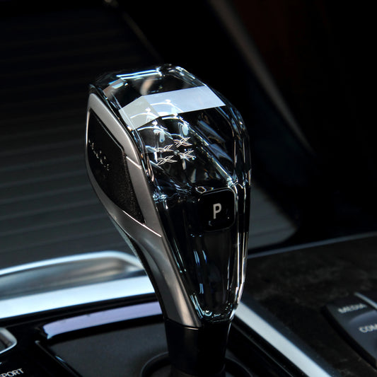 Levier de vitesse en crystal - BMW G30 G20 G01 G02 X5 G05 G06 F01 F10 F18 F15 F16 F20 F25 F26 F30 E70 E71 6GT